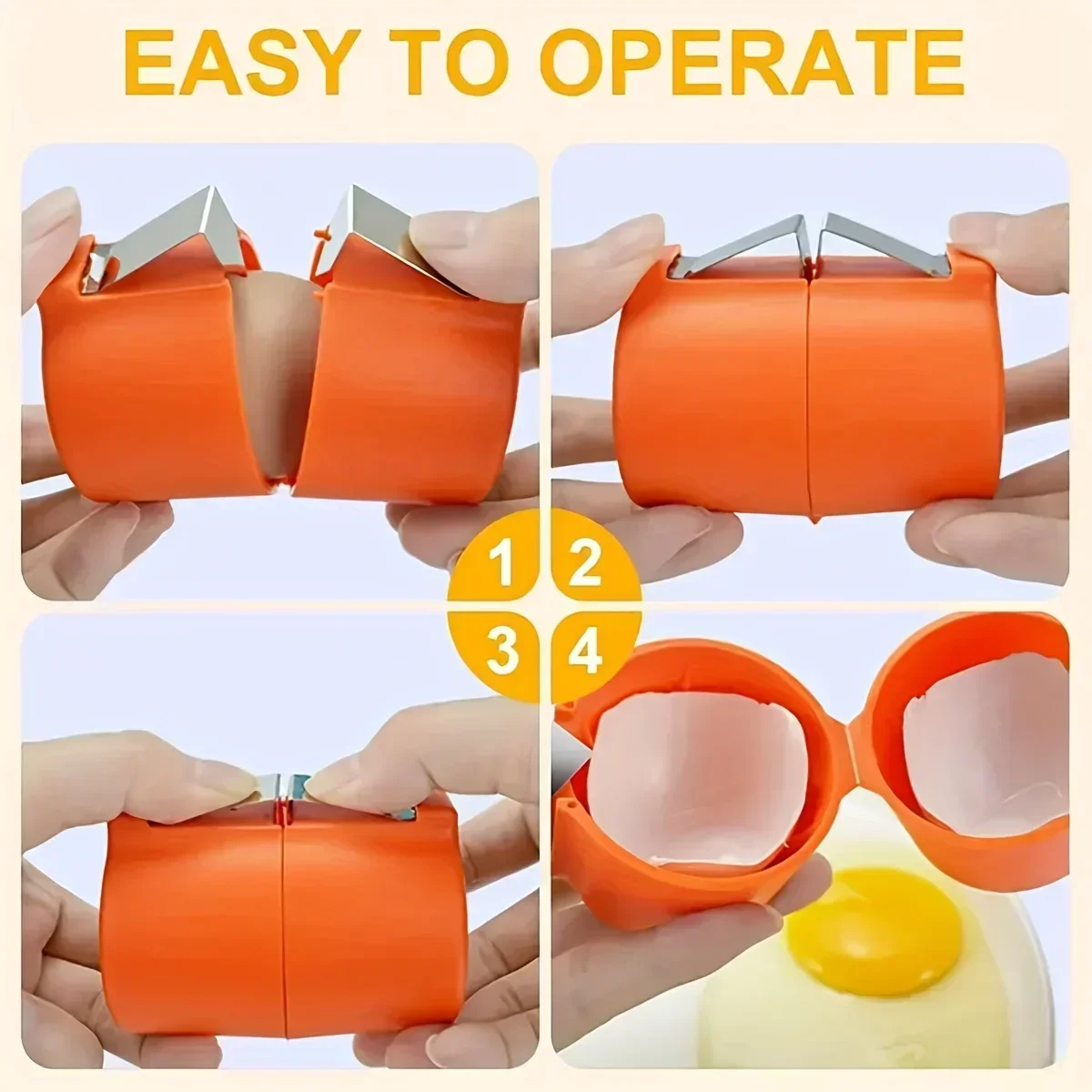 1/3pcs-New Egg Shell Opener Pr - Egg Separator Tool ulasan dan harga