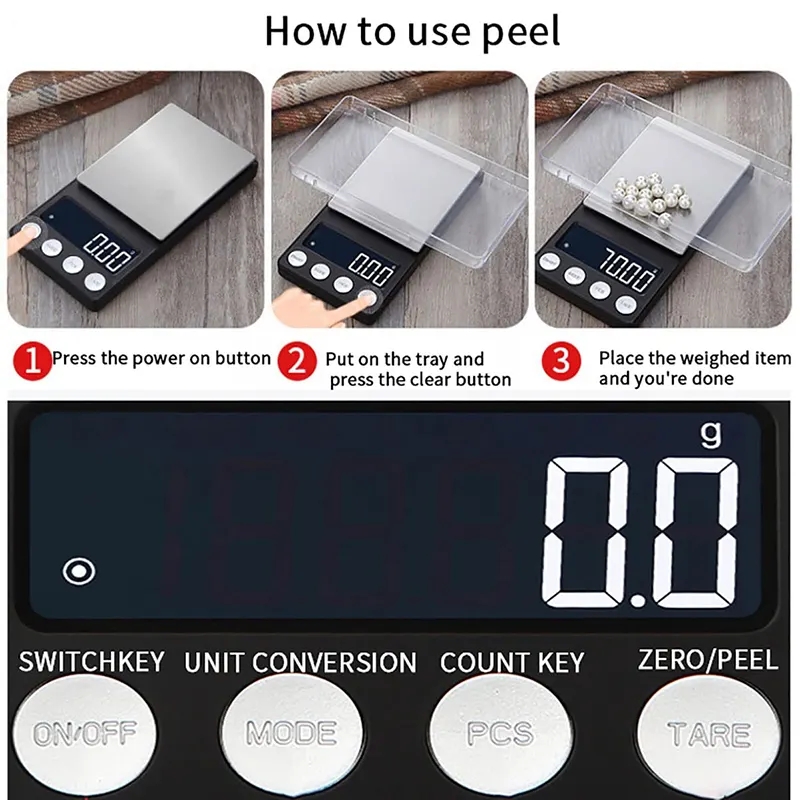 0.01g/0.1 Precision Mini Scale - Kitchen Gadgets Gold ulasan dan harga
