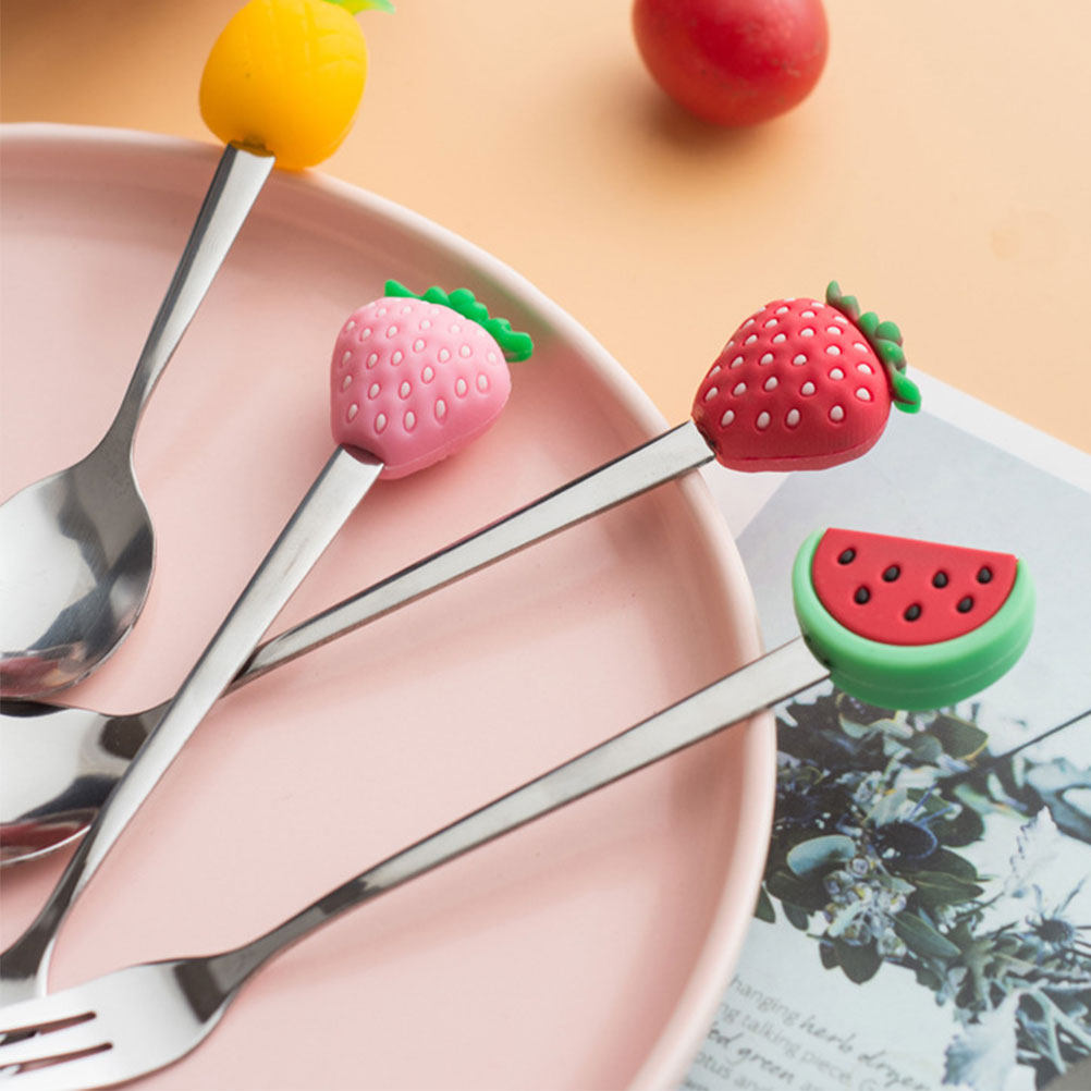 4Pcs Stainless Steel Fruit For - Kitchen Gadgets Gold ulasan dan harga