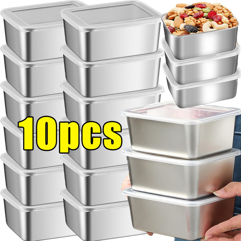 Stainless Steel Food Storage C - Kitchen Gadgets Organizer ulasan dan harga