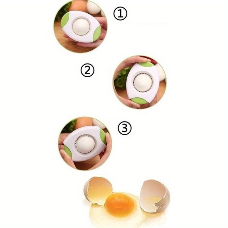 1Pc Separator Egg Opener Shell - Egg Separator Tool ulasan dan harga