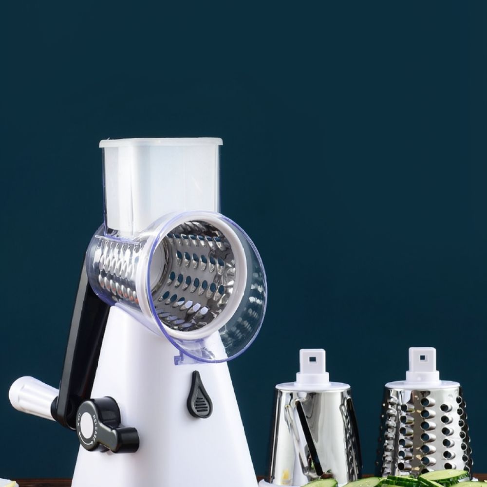 Rotary Food Slicer Grater Shre - Kitchen Helper Gadgets ulasan dan harga