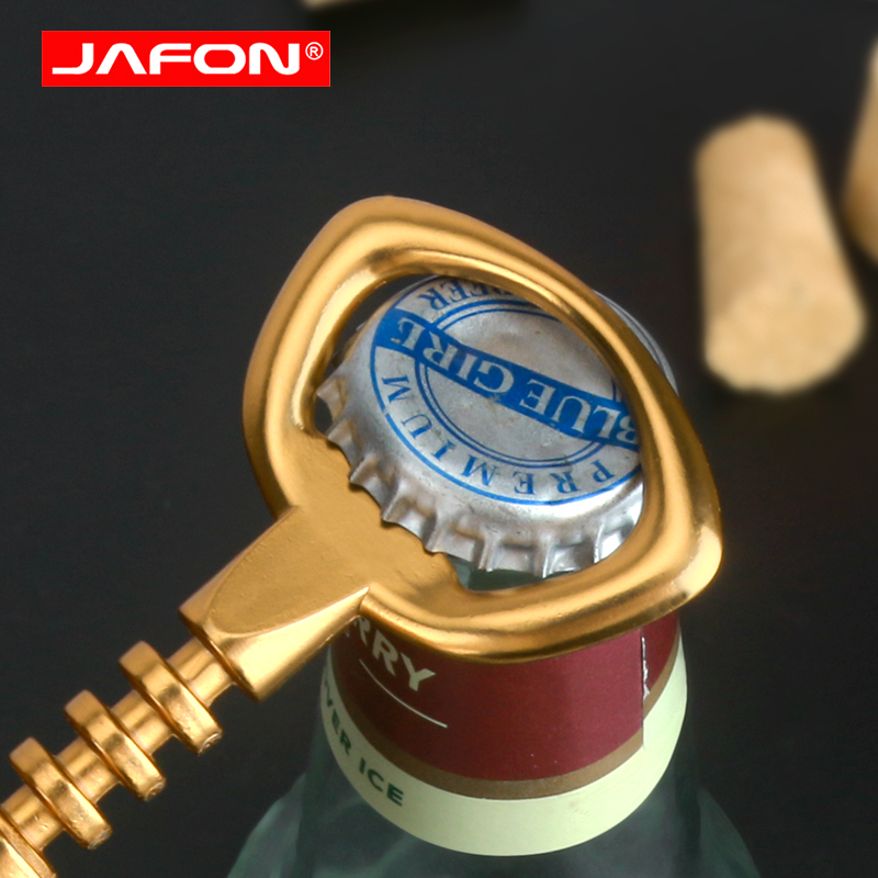 Dark Gold Wine Opener With Win - Kitchen Gadgets Gold ulasan dan harga