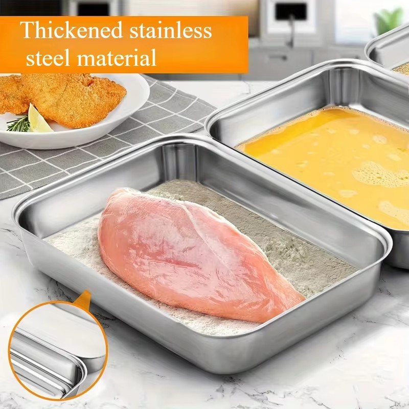 Triple Pack Stainless Steel Fo - Kitchen Gadgets Organizer ulasan dan harga